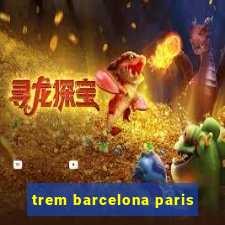 trem barcelona paris